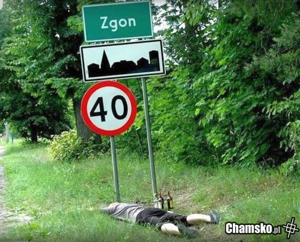 Zgon chamsko.pl
