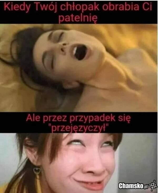 Przejęzyczenie - chamsko.pl