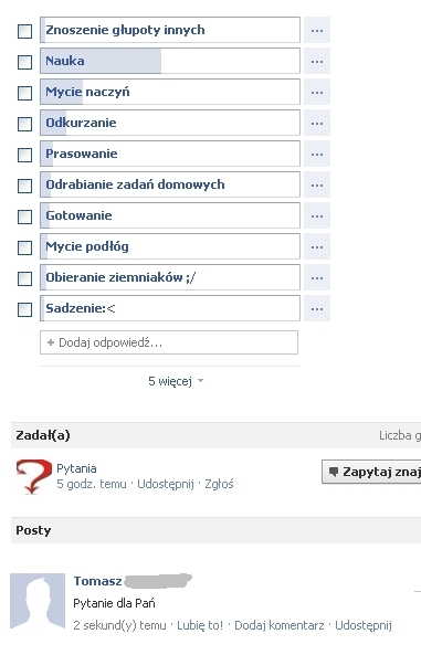 pytanie na fb - chamsk...